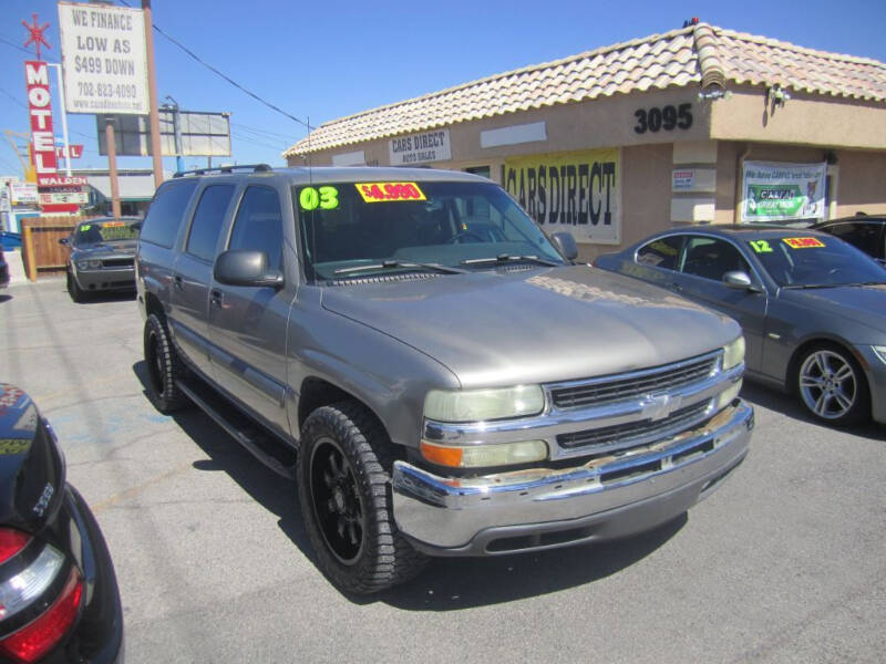 2003 Chevrolet Suburban for sale at Cars Direct USA in Las Vegas NV