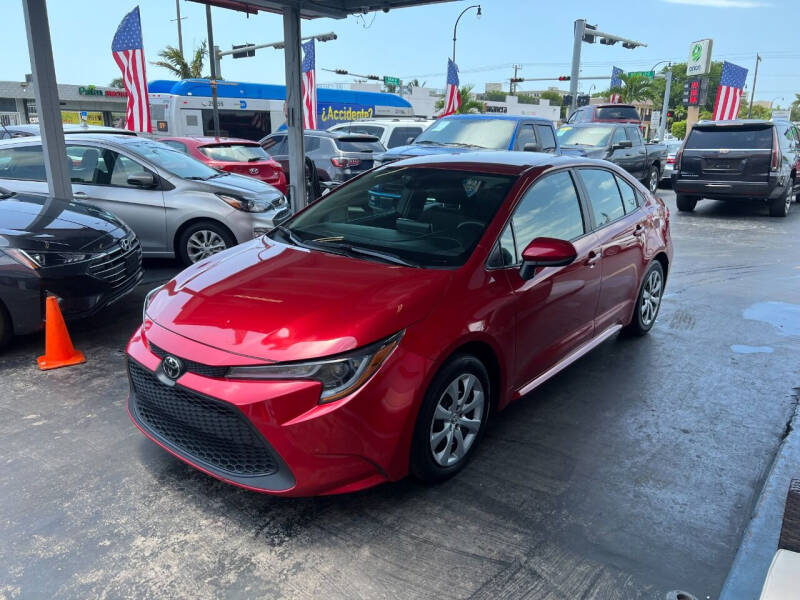 2021 Toyota Corolla for sale at American Auto Sales in Hialeah FL