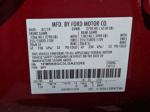 2020 Ford Explorer ST