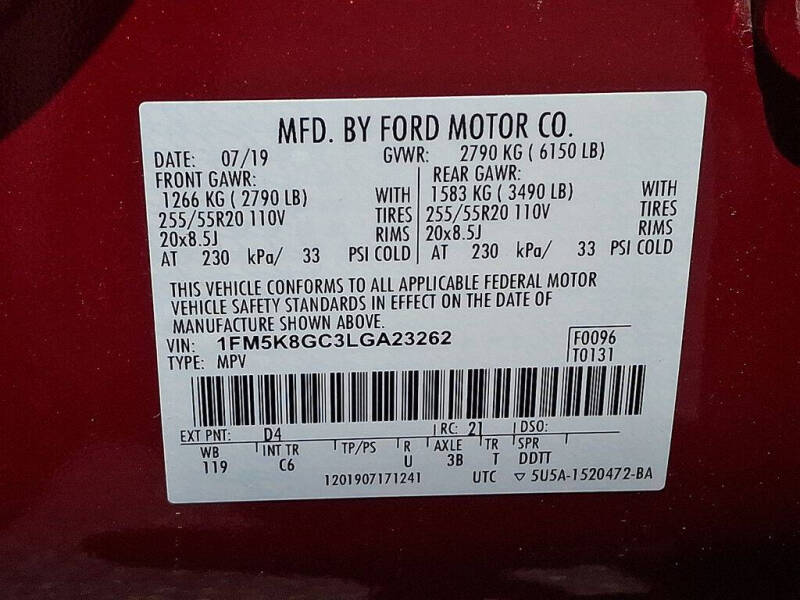 2020 Ford Explorer ST