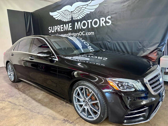 2019 Mercedes-Benz S-Class for sale at Supreme Motors in Costa Mesa, CA