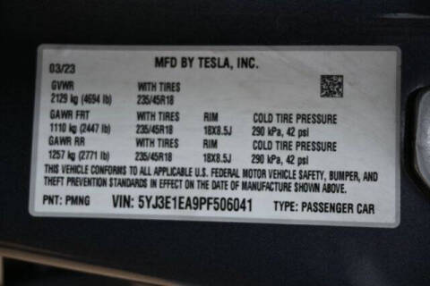 2023 Tesla Model 3