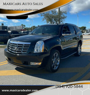 2011 Cadillac Escalade for sale at Maxicars Auto Sales in West Park FL