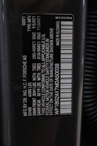 2021 Porsche Cayenne GTS Coupe