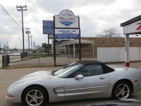 2000 Chevrolet Corvette for sale at East Dallas Automotive in Dallas TX