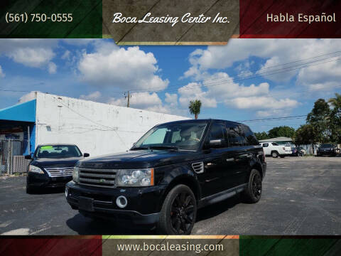 2009 Land Rover Range Rover Sport for sale at Boca Leasing Center Inc. in West Palm Beach FL
