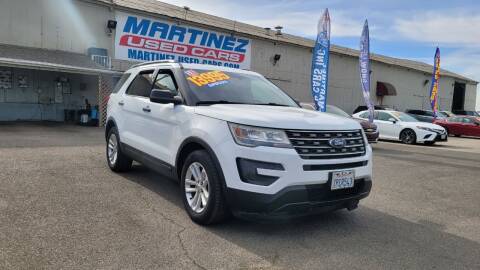 2016 Ford Explorer for sale at Martinez Used Cars INC in Livingston CA