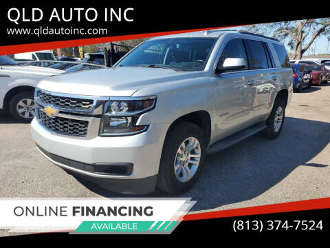2016 Chevrolet Tahoe for sale at QLD AUTO INC in Tampa FL