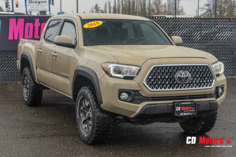 2018 Toyota Tacoma for sale at CD MOTORS LLC in Brooks OR
