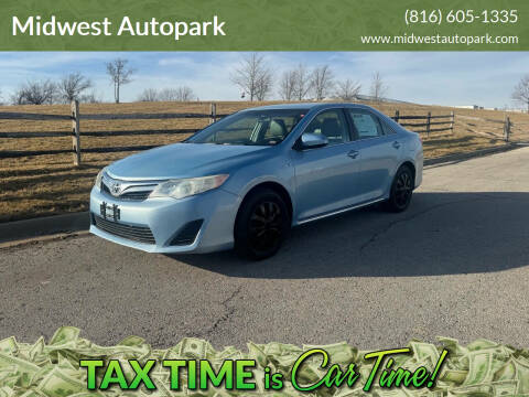 2012 Toyota Camry Hybrid for sale at Midwest Autopark in Kansas City MO