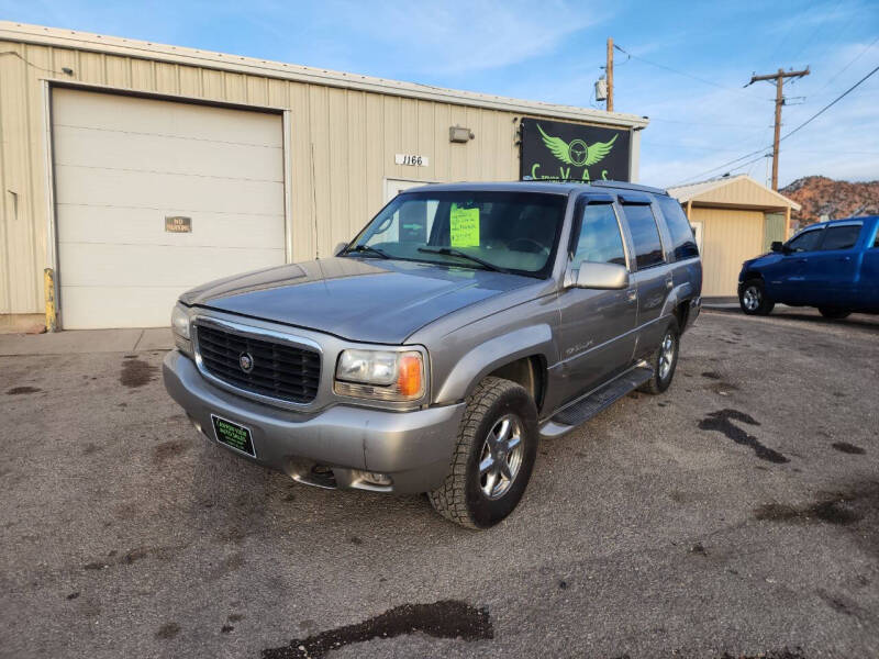 2000 Cadillac Escalade for sale at Canyon View Auto Sales in Cedar City UT