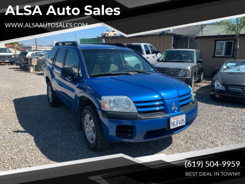 2004 Mitsubishi Endeavor for sale at ALSA Auto Sales in El Cajon CA