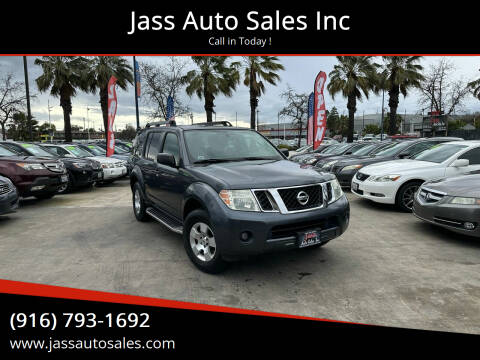 2010 Nissan Pathfinder for sale at Jass Auto Sales Inc in Sacramento CA