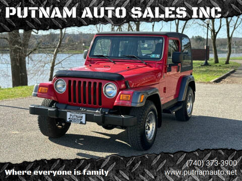 2004 Jeep Wrangler for sale at PUTNAM AUTO SALES INC in Marietta OH