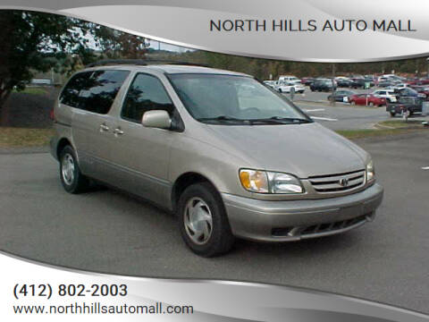 2002 Toyota Sienna for sale at North Hills Auto Mall in Pittsburgh PA