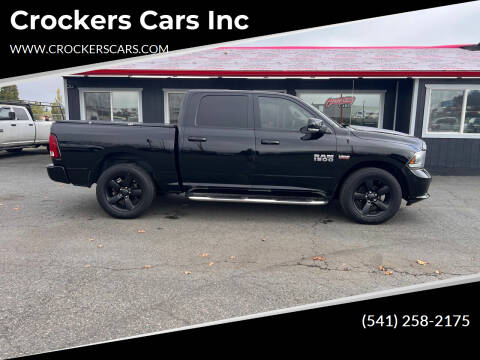 2014 RAM 1500 for sale at Crockers Cars Inc - Price Drop in Lebanon OR