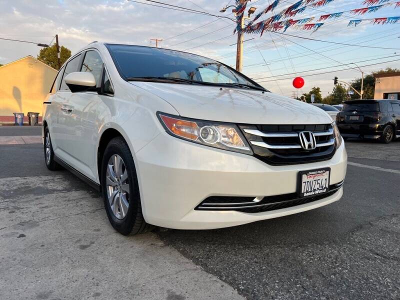 2014 Honda Odyssey for sale at Tristar Motors in Bell CA