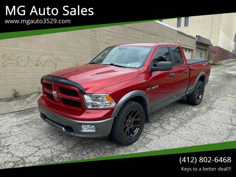2010 Dodge Ram 1500 for sale at MG Auto Sales in Pittsburgh PA