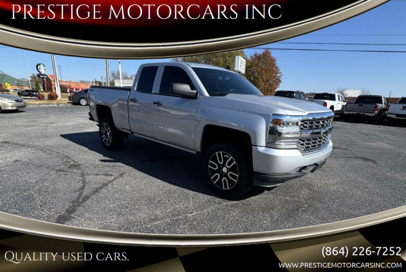 2018 Chevrolet Silverado 1500 Custom