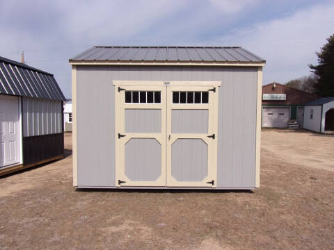  10 x 12 side utility w/8 ft walls for sale at Extra Sharp Autos in Montello WI
