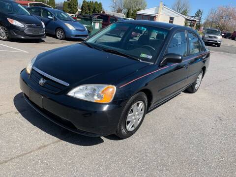 2003 Honda Civic for sale at Sam's Auto in Akron PA