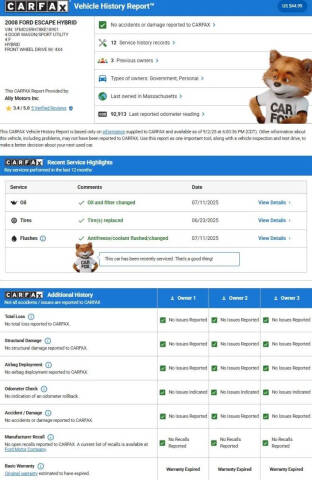 2008 Ford Escape Hybrid