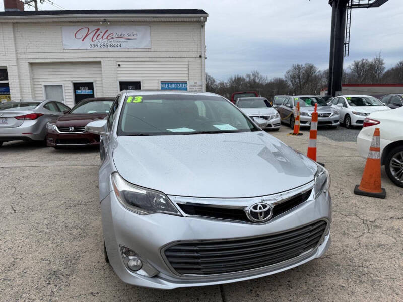 2013 Toyota Avalon for sale at Nile Auto Sales in Greensboro NC