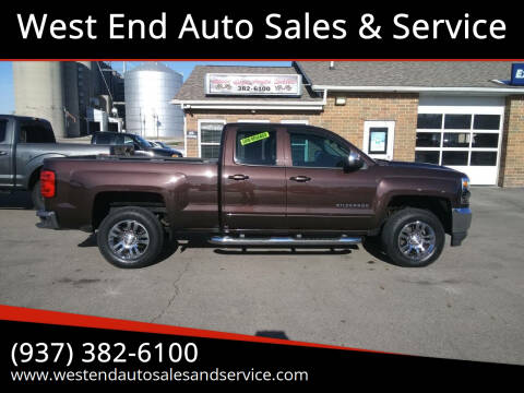 2016 Chevrolet Silverado 1500 for sale at West End Auto Sales & Service in Wilmington OH