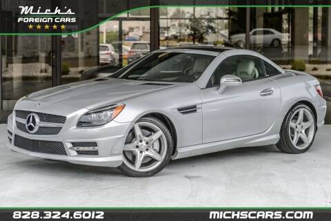 2012 Mercedes-Benz SLK for sale at Mich's Foreign Cars in Hickory NC