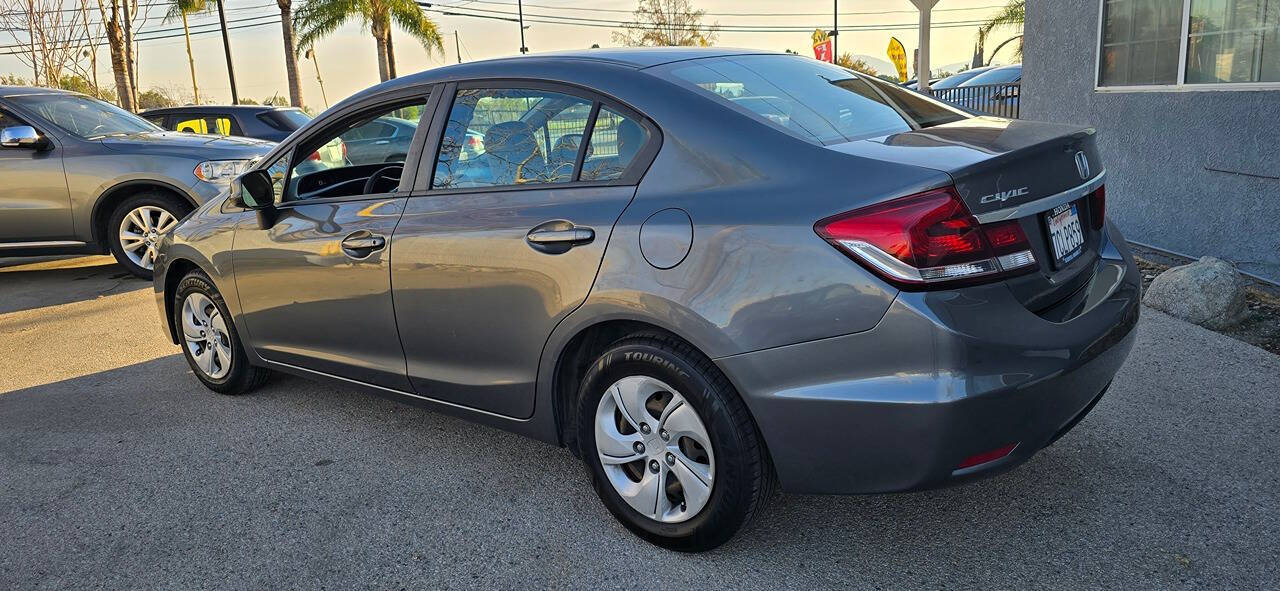 2013 Honda Civic for sale at High Rev Autos in Fontana, CA