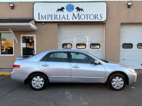 2004 Honda Accord for sale at Imperial Motors in Plainville CT