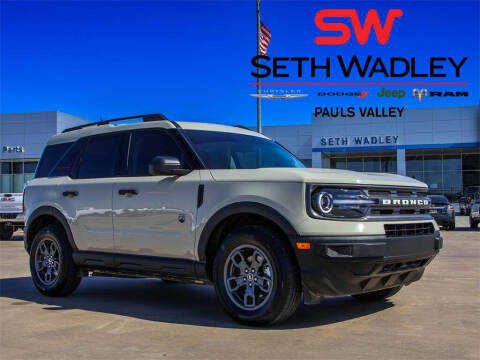 2024 Ford Bronco Sport for sale at Seth Wadley Chevy Perry in Perry OK