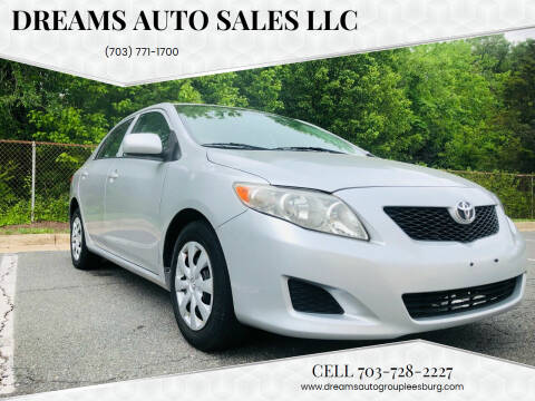 2010 Toyota Corolla for sale at Dreams Auto Sales LLC in Leesburg VA