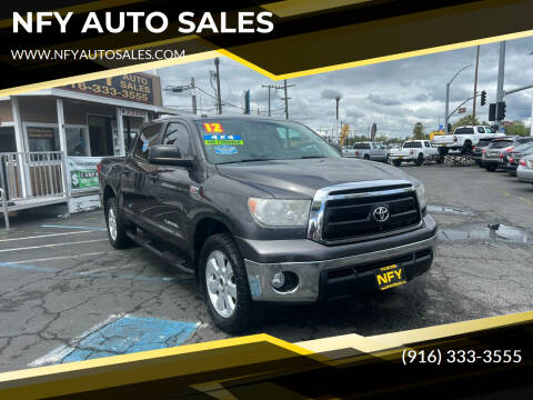 2012 Toyota Tundra for sale at NFY AUTO SALES in Sacramento CA