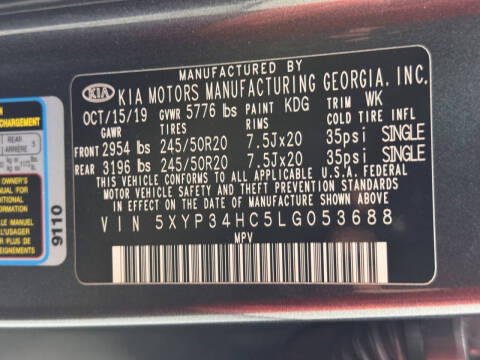 2020 Kia Telluride EX