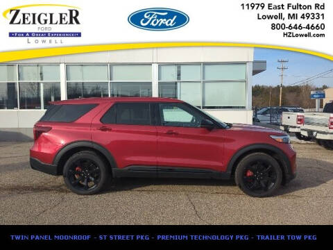 2021 Ford Explorer for sale at Zeigler Ford of Plainwell- Jeff Bishop - Zeigler Ford of Lowell in Lowell MI