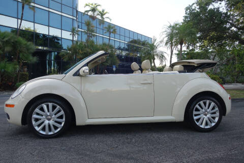 2008 Volkswagen New Beetle Convertible for sale at SR Motorsport in Pompano Beach FL