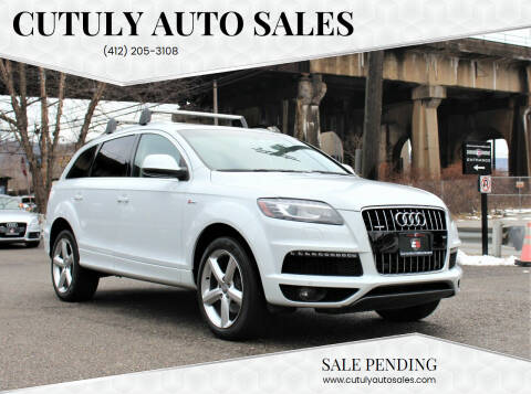 2014 Audi Q7 for sale at Cutuly Auto Sales in Pittsburgh PA