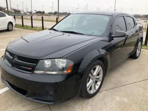 2014 Dodge Avenger for sale at Texas Luxury Auto in Cedar Hill TX