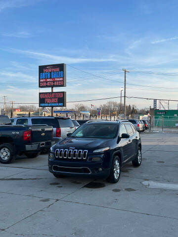 2014 Jeep Cherokee for sale at PRISTINE AUTO SALES INC in Pontiac MI