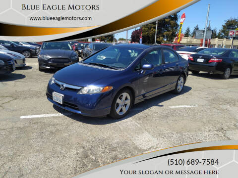 2008 Honda Civic for sale at Blue Eagle Motors in Fremont CA