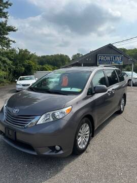 2016 Toyota Sienna for sale at Frontline Motors Inc in Chicopee MA
