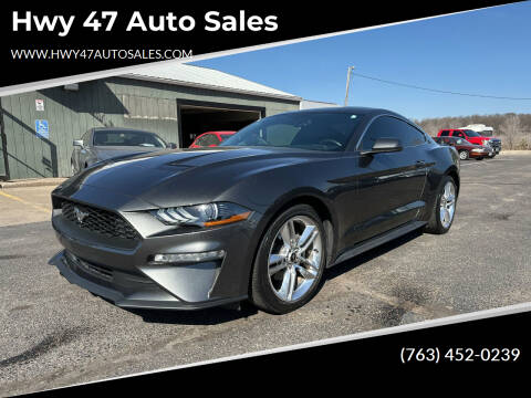 2019 Ford Mustang for sale at Hwy 47 Auto Sales in Saint Francis MN