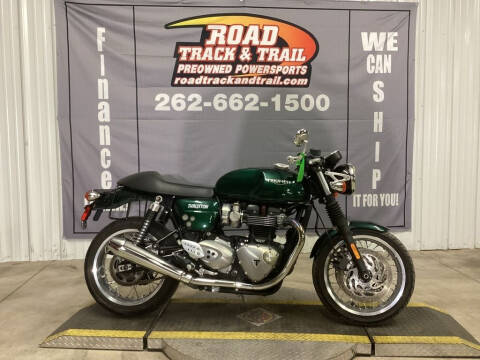 2016 Triumph Thruxton 1200 Competition Gree for sale at Road Track and Trail in Big Bend WI