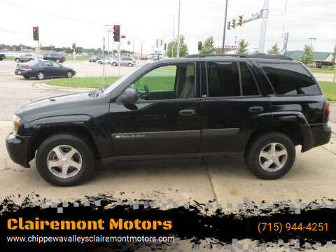 2004 Chevrolet TrailBlazer for sale at Clairemont Motors in Eau Claire WI