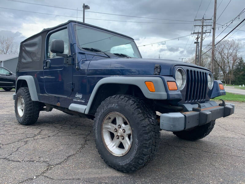 2005 Jeep Wrangler for sale at MEDINA WHOLESALE LLC in Wadsworth OH