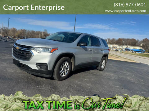2020 Chevrolet Traverse for sale at Carport Enterprise - 6336 State Ave in Kansas City KS