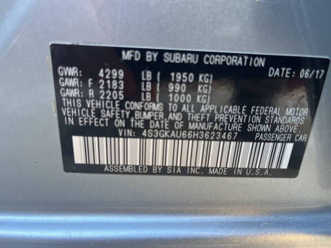 2017 Subaru Impreza Limited