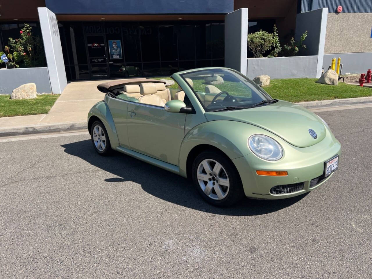 2007 Volkswagen New Beetle Convertible for sale at ZRV AUTO INC in Brea, CA