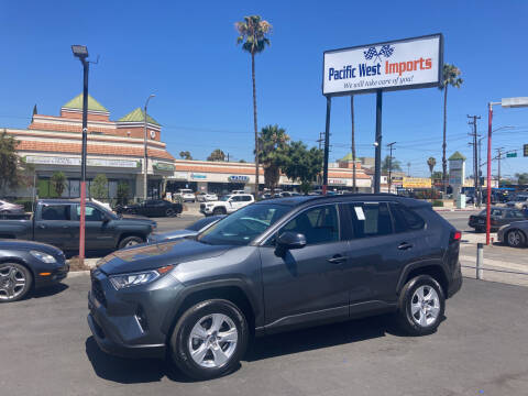 2020 Toyota RAV4 for sale at Pacific West Imports in Los Angeles CA